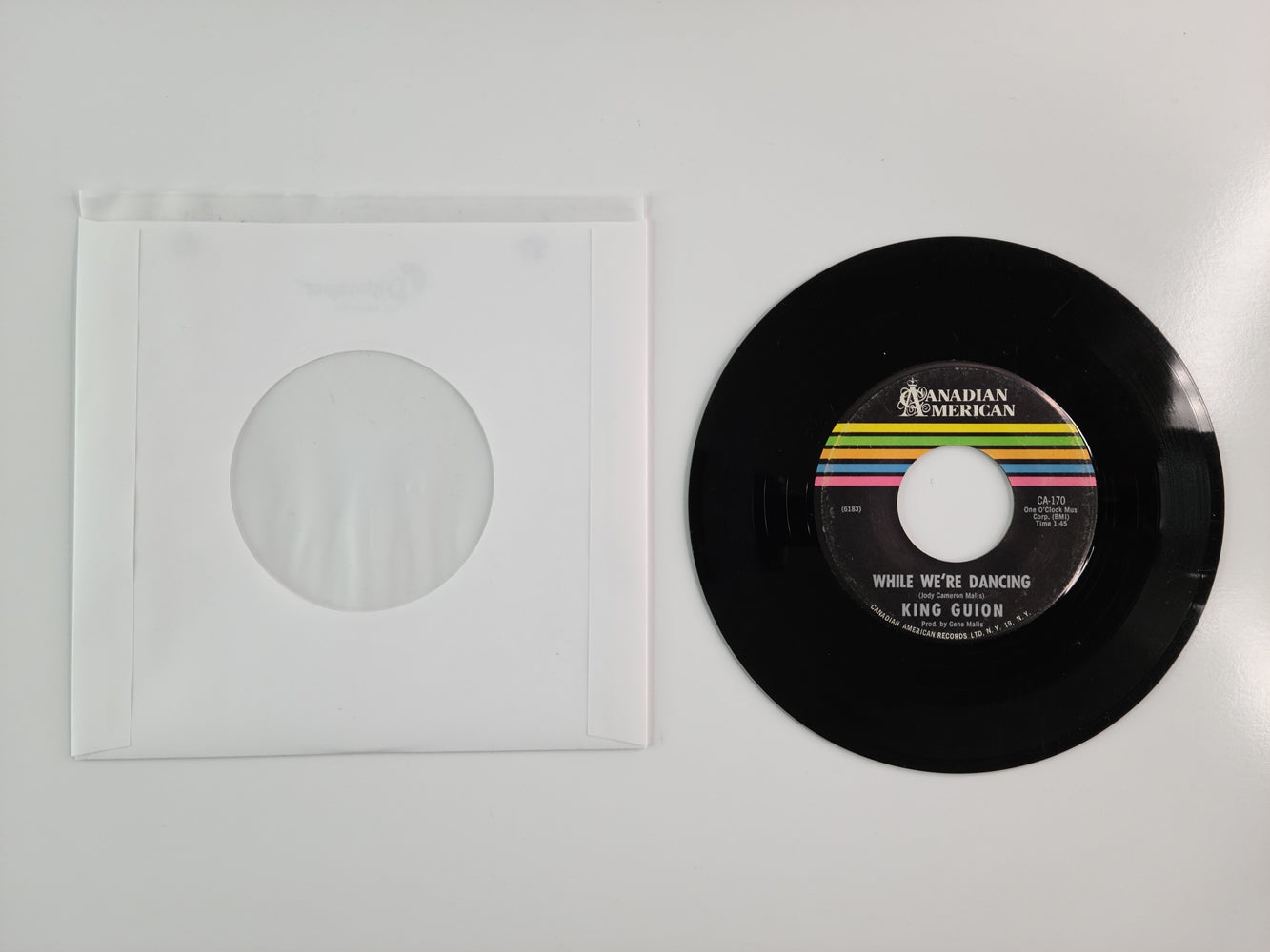 King Guion - Monte Carlo (1968, 7'' Single)