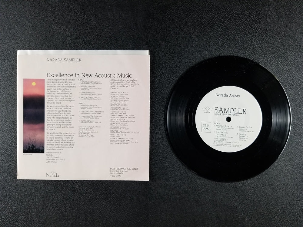 Narada Artists - Sampler (1986, 7'' Single)