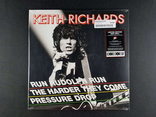 Keith Richards - Run Rudolph Run [2018 RSD Exclusive] (2018, 12'' Single, Ltd. Edition)