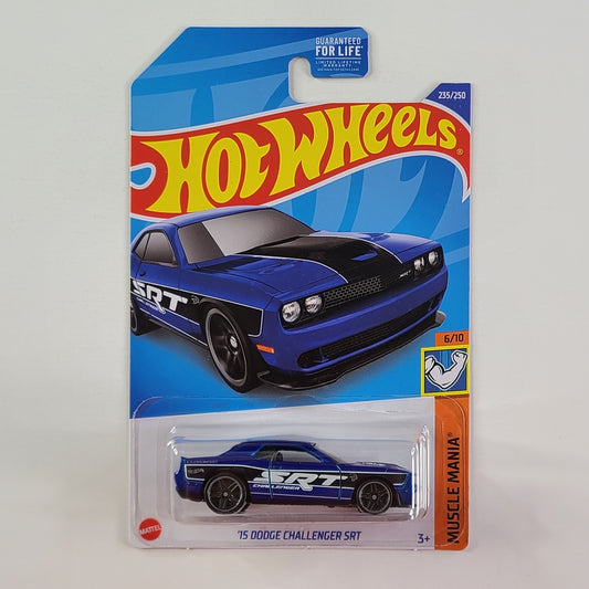 Hot Wheels - '15 Dodge Challenger SRT (Dark Blue)