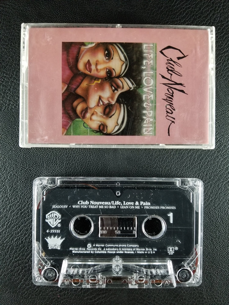 Club Nouveau - Life, Love & Pain (1986, Cassette)