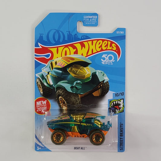 Hot Wheels - Beat All (Clear Blue)