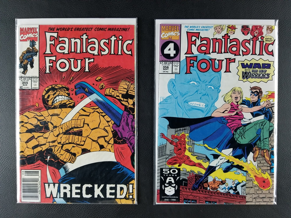 Fantastic Four [1st Series] #351-358 Set (Marvel, 1991)