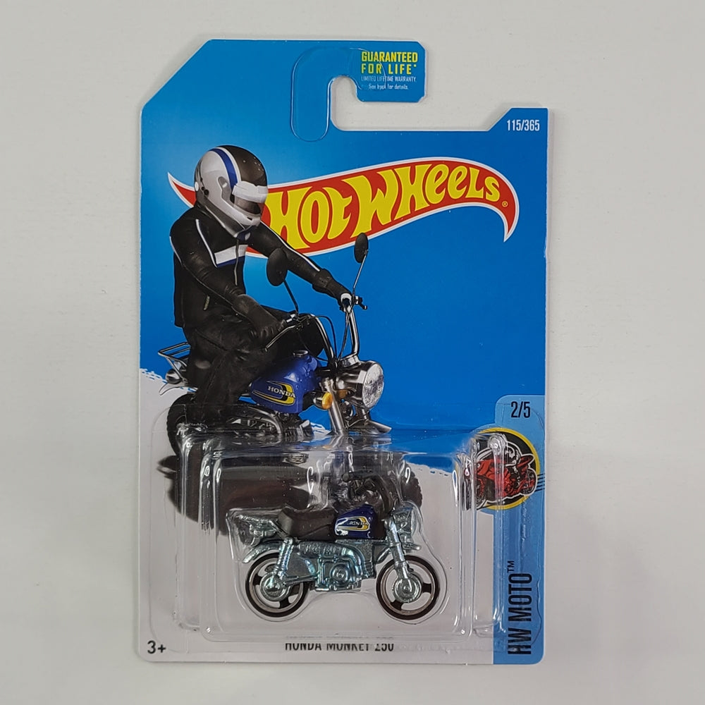 Hot Wheels - Honda Monkey Z50 (Metalflake Dark Blue)