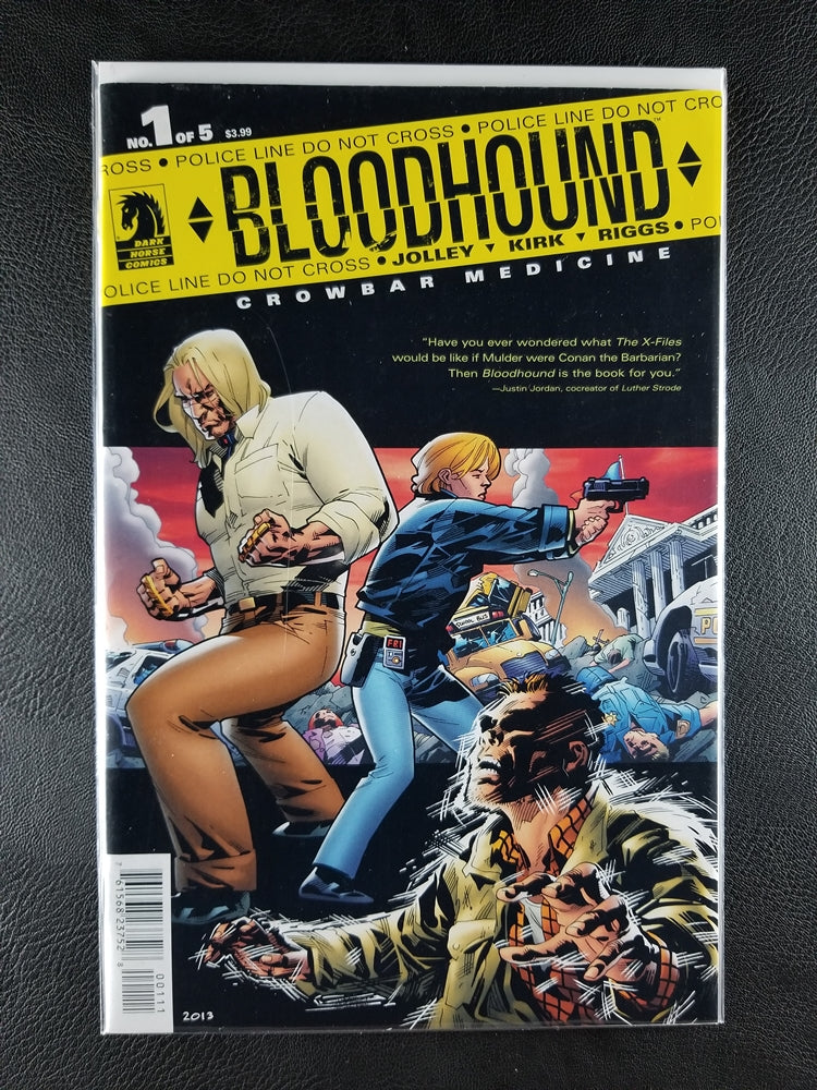 Bloodhound: Crowbar Medicine #1A (Dark Horse, October 2013)