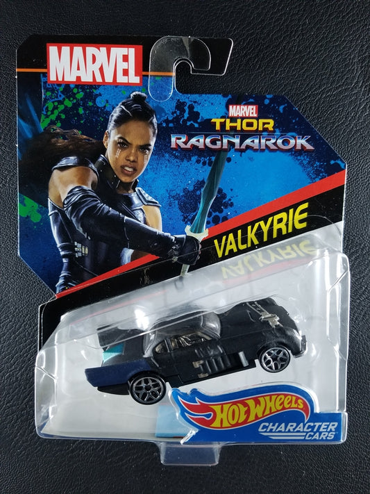 Hot Wheels Character Cars - Valkyrie (Black) [Thor: Ragnarok]