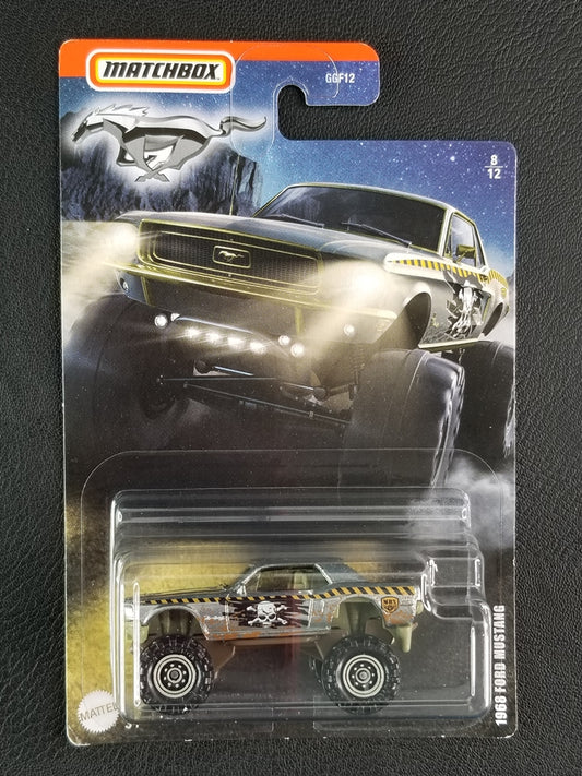 Matchbox - 1968 Ford Mustang (Silver) [8/12 - Ford Mustang (2020)]