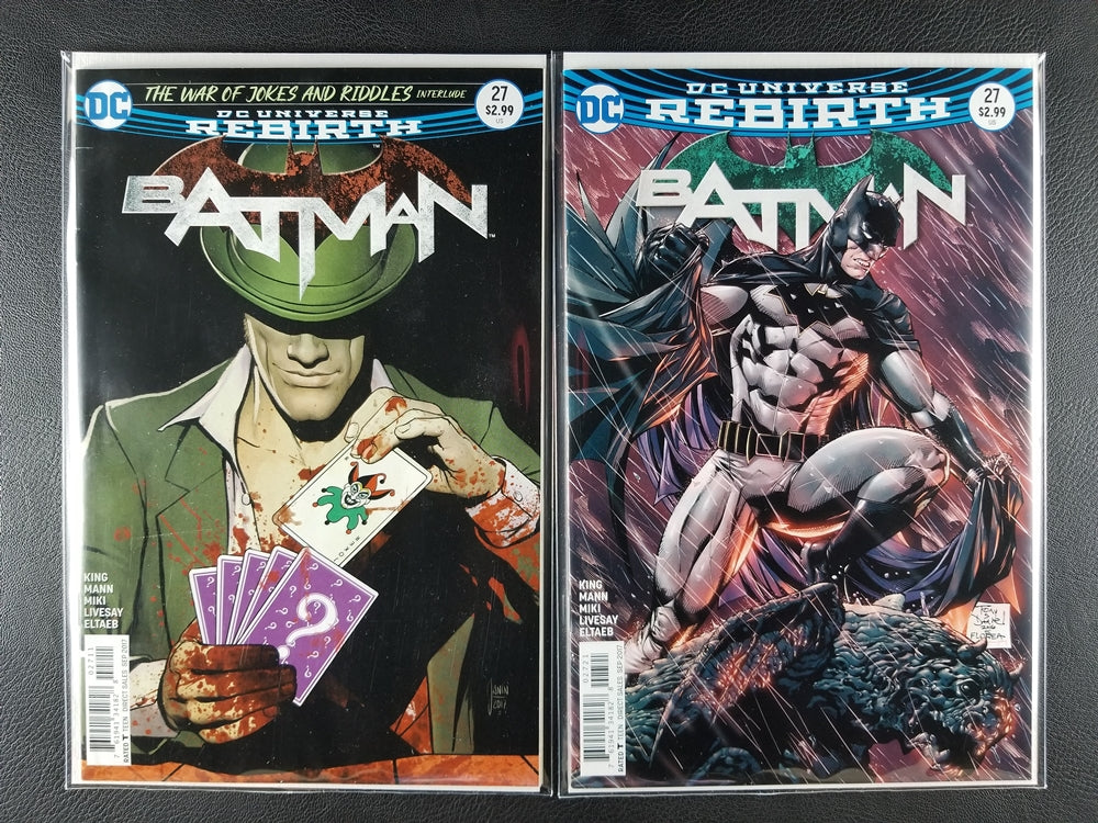 Batman [3rd Series] #27A & 27B Set (DC, September 2017)