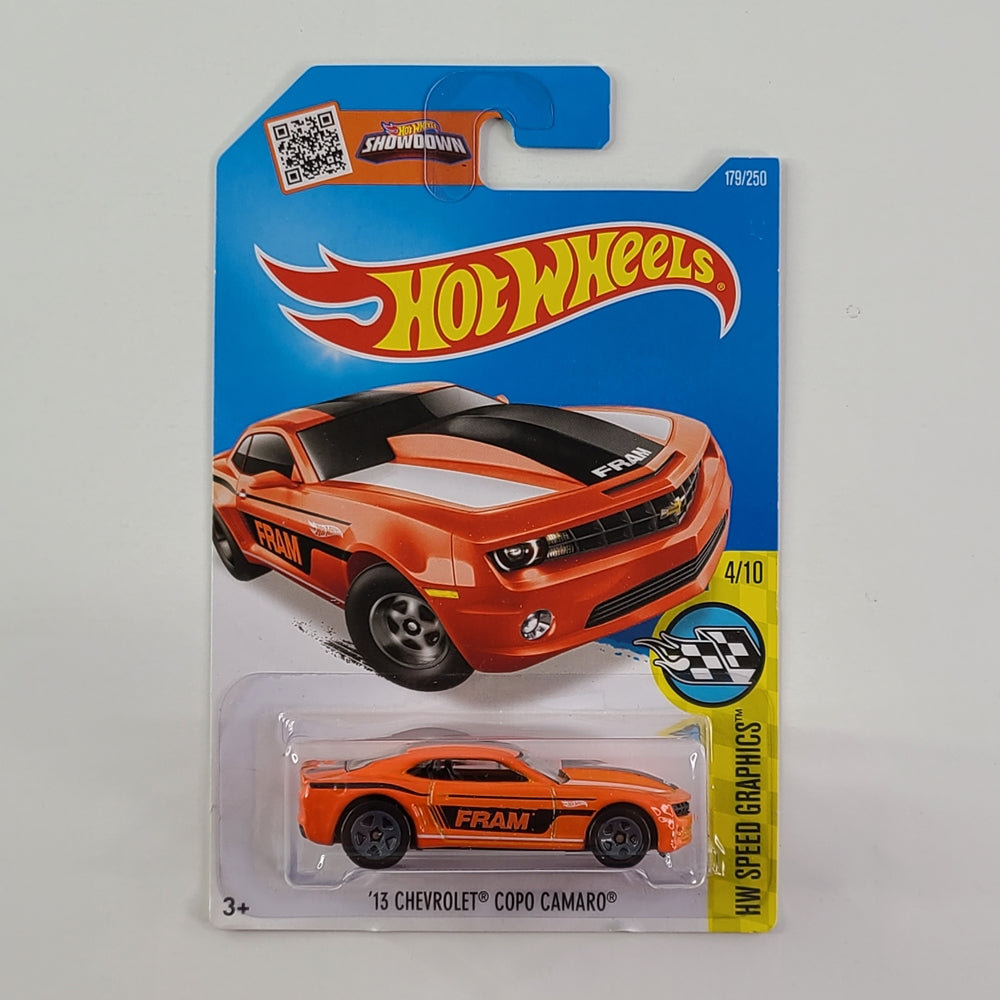 Hot Wheels - '13 Chevrolet COPO Camaro (Orange)