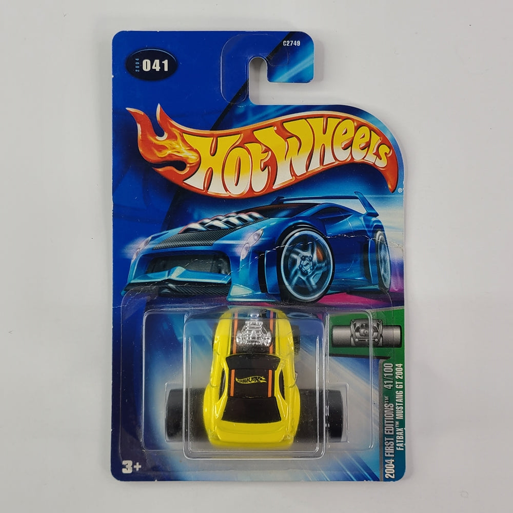 Hot Wheels - Fatbax Mustang GT 2004 (Pearl Yellow)