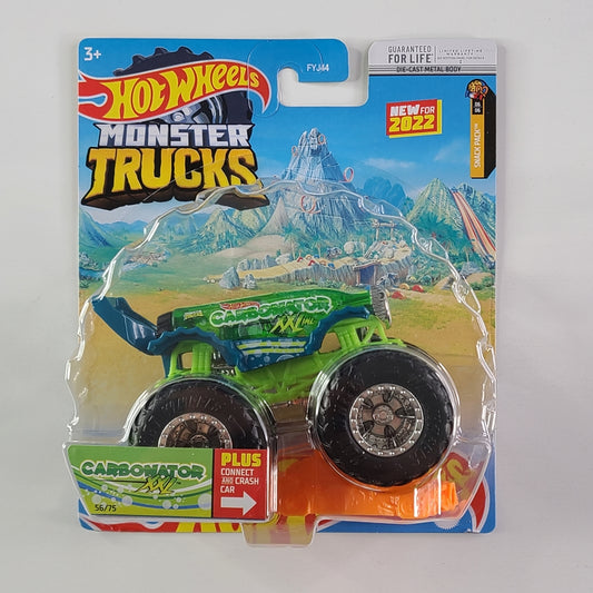 Hot Wheels Monster Truck - Carbonator XXL (Transparent Harlequin)