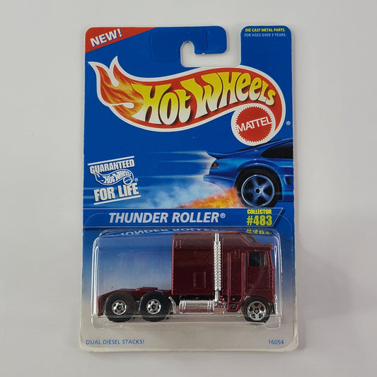 Hot Wheels - Thunder Roller (Metalflake Burgundy)