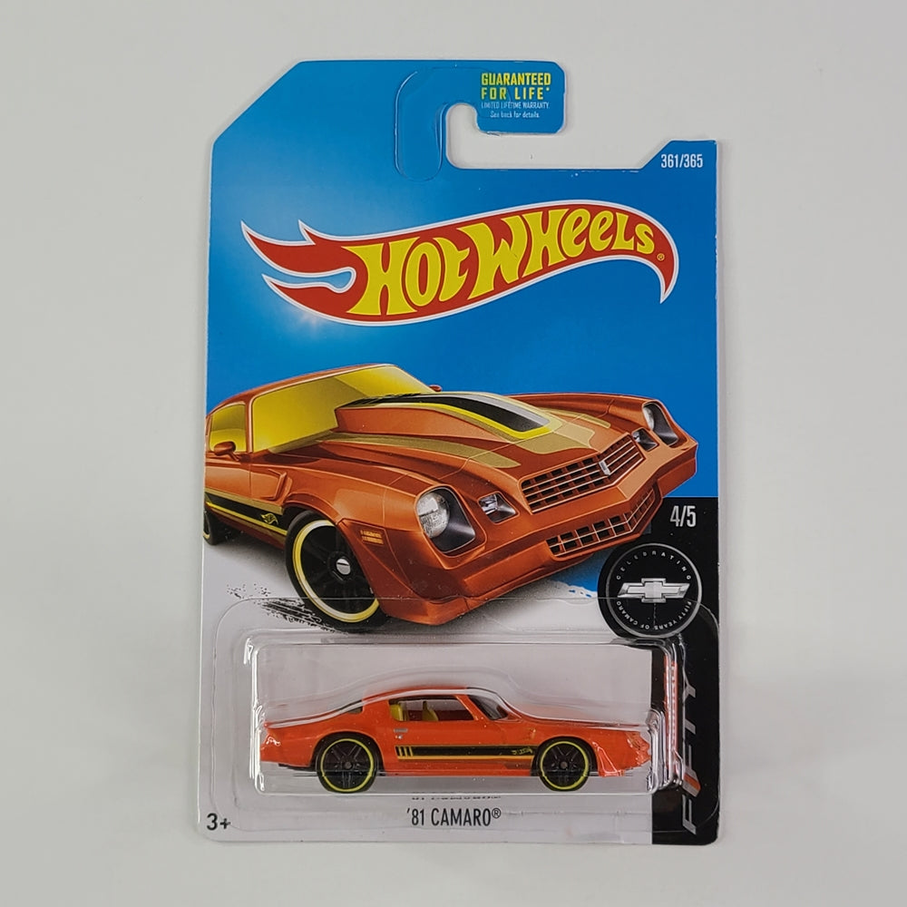 Hot Wheels - '81 Camaro (Orange)