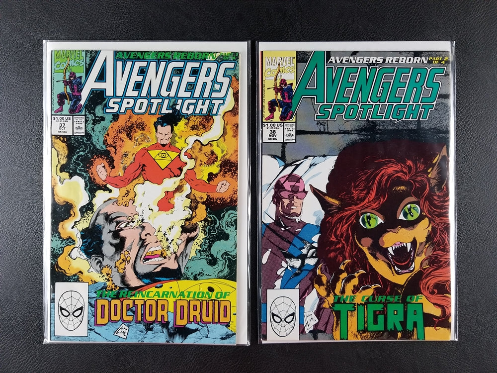 Solo Avengers #31-40 Set (Marvel, 1990-91)