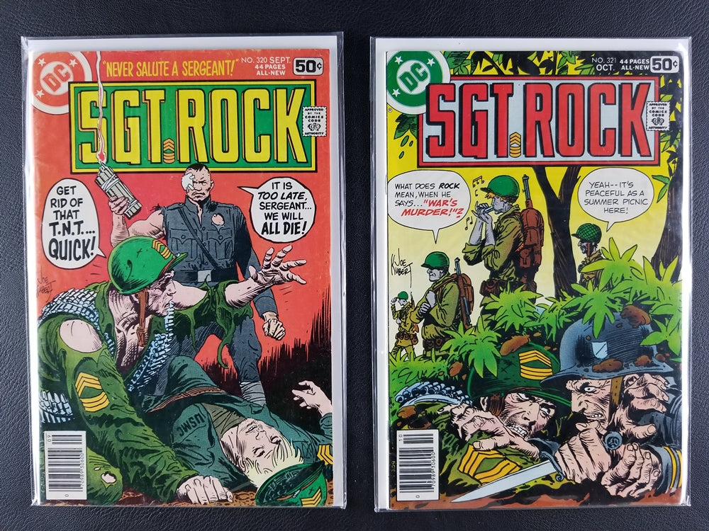 Sgt. Rock #320-322 Set (DC, 1978)