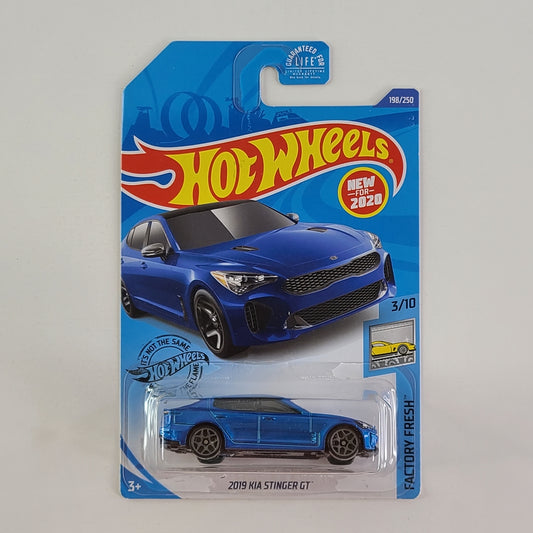 Hot Wheels - 2019 Kia Stinger GT (Metalflake Blue)