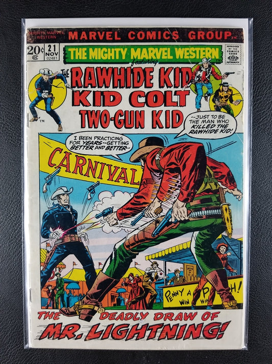 The Mighty Marvel Western #21 (Marvel, November 1972)