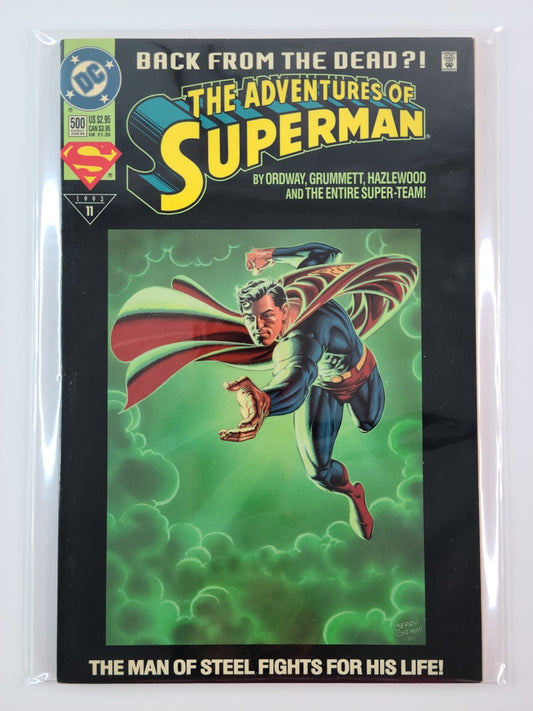 The Adventures of Superman [1987] #500U (DC, June 1993)*