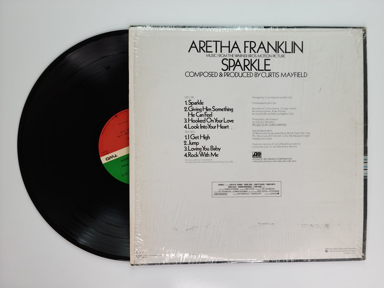 Aretha Franklin - Sparkle (1976, LP)