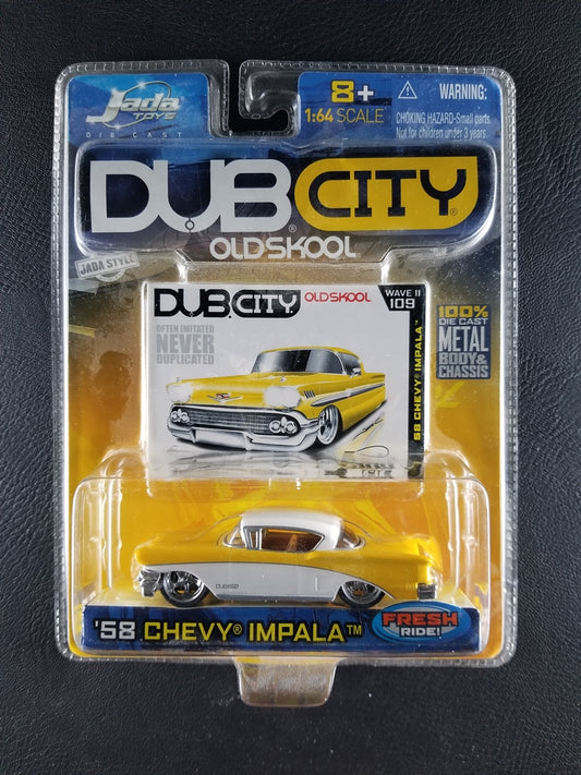 Dub City Old Skool - '58 Chevy Impala (Yellow)
