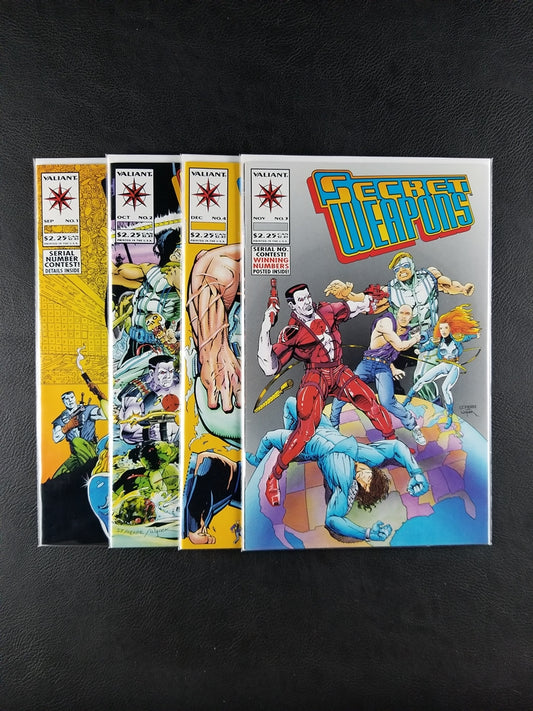 Secret Weapons #1-4 Set (Valiant, 1993)