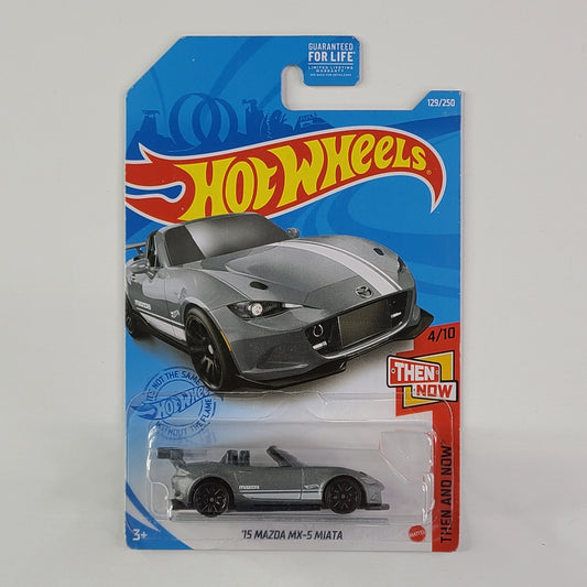 Hot Wheels - '15 Mazda MX-5 Miata (Anodized Metalflake Gray)