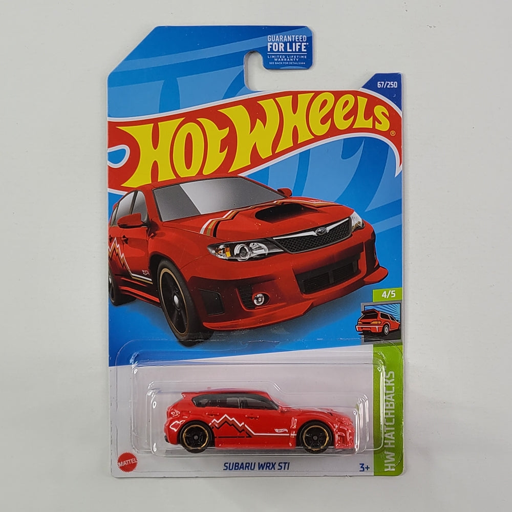 Hot Wheels - Subaru WRX STI (Red)