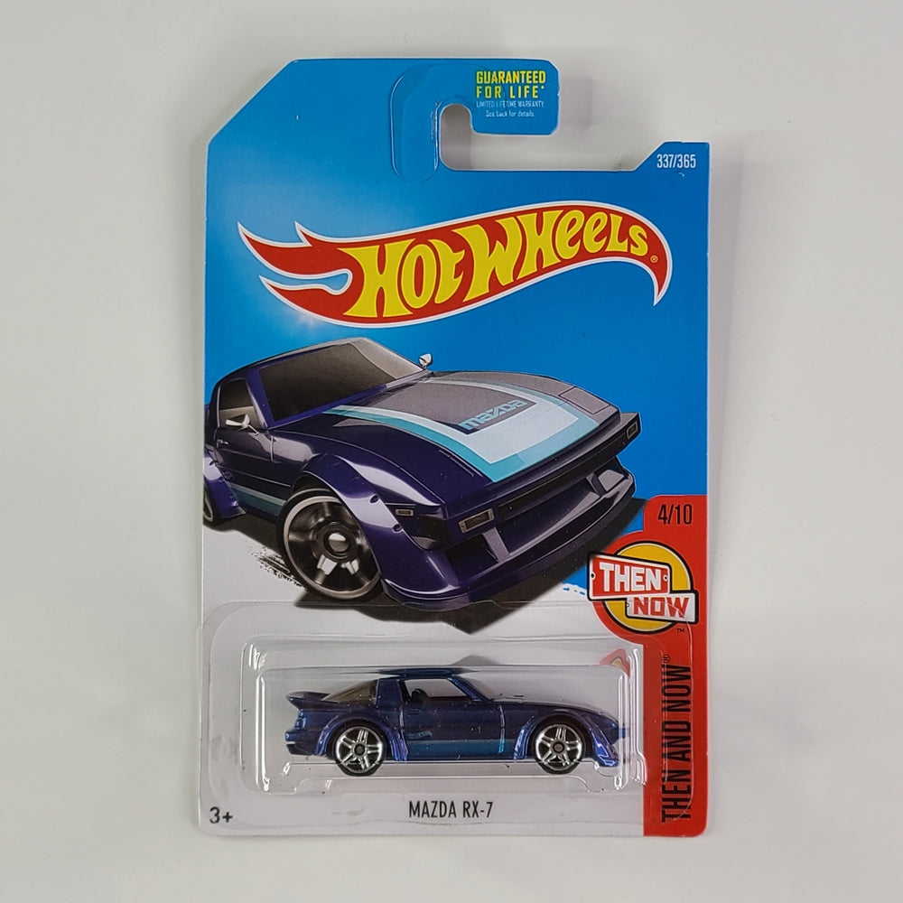 Hot Wheels - Mazda RX-7 (Metalflake Dark Blue)