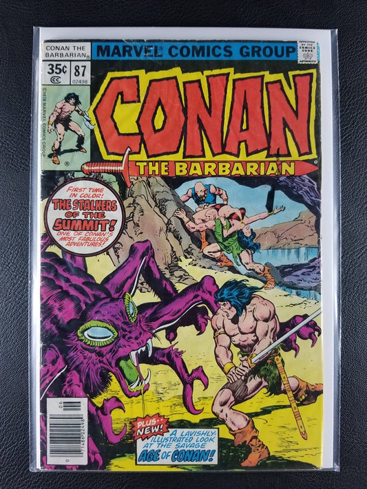 Conan the Barbarian #87 (Marvel, June 1978)