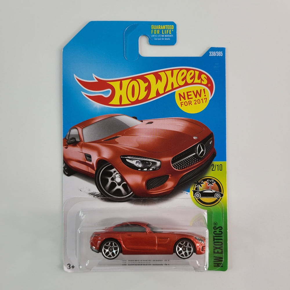 Hot Wheels - '15 Mercedes-AMG GT (Metalflake Dark Orange) [HW Exotics Mini Collection (2017) - 2/10] [New for 2017]