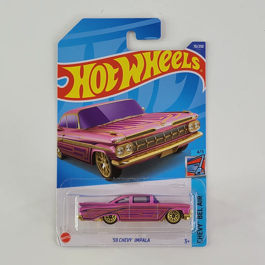 Hot Wheels - '59 Chevy Impala (Pearl Pink)