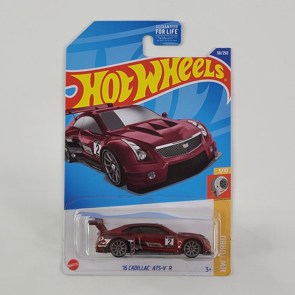 Hot Wheels - '16 Cadillac ATS-V R (Metalflake Burgundy)