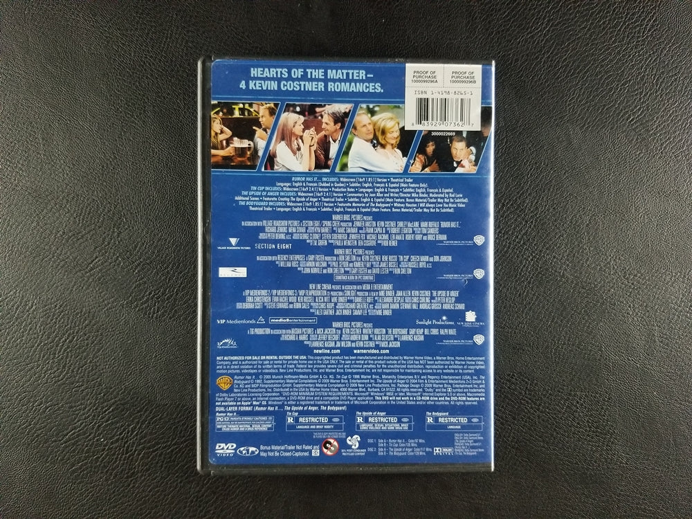 4 Film Favorites - Kevin Costner Collection (2009, DVD)