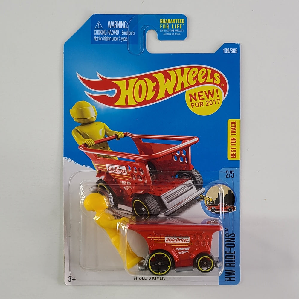 Hot Wheels - Aisle Driver (Red)