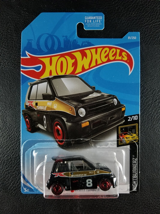 Hot Wheels - '85 Honda City Turbo II (Black)