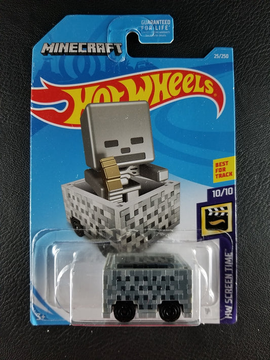 Hot Wheels - Minecart (Silver)