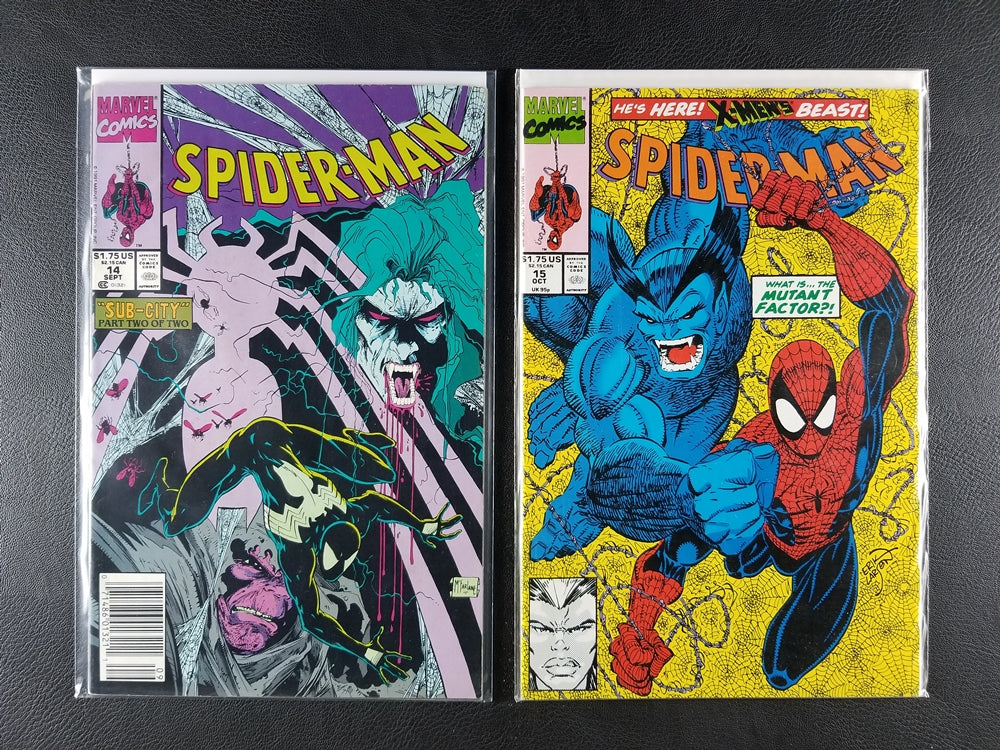 Spider-Man [1990] #14-19 Set (Marvel, 1991-92)