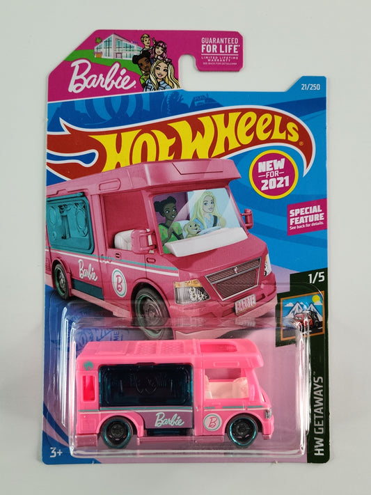 Hot Wheels - Barbie Dream Camper (Pink)