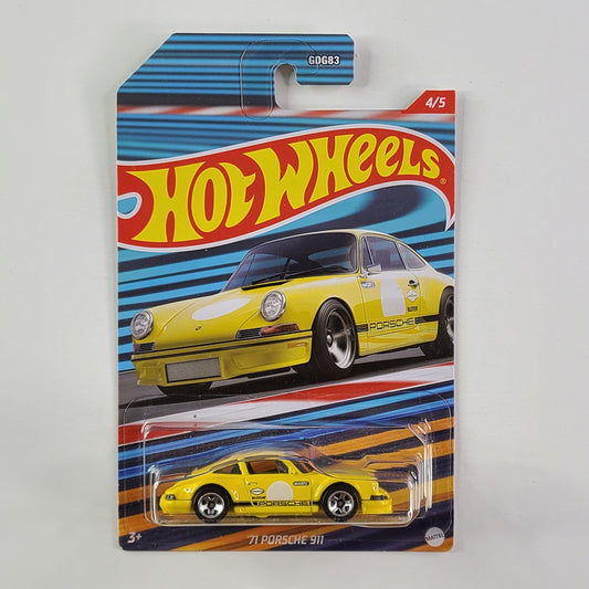 Hot Wheels - '71 Porsche 911 (Speed Yellow)