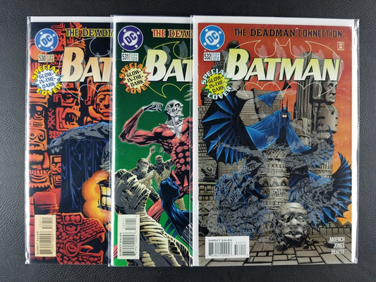 Batman #530D, 531D, 532D Set (DC, 1996)