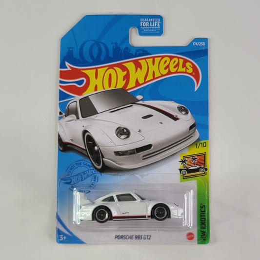 Hot Wheels - Porsche 993 GT2 (White)