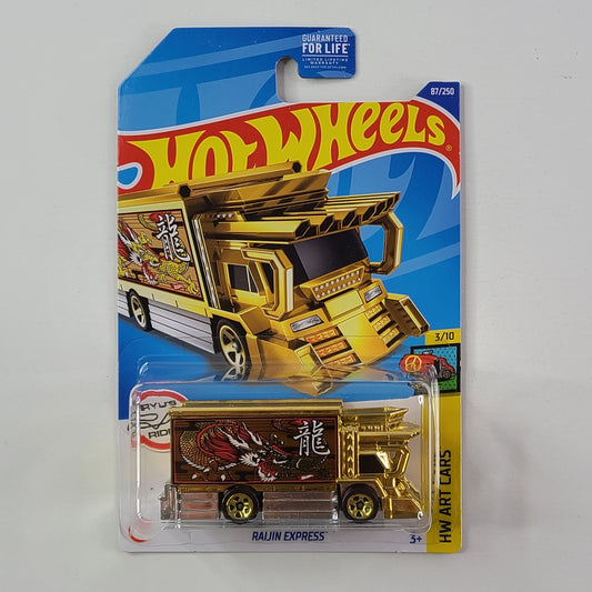 Hot Wheels - Raijin Express (Chrome Gold)