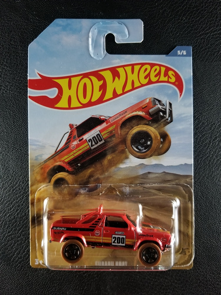 Hot Wheels - Subaru Brat (Red) [5/6 - 2019 HW Off-Road Trucks]