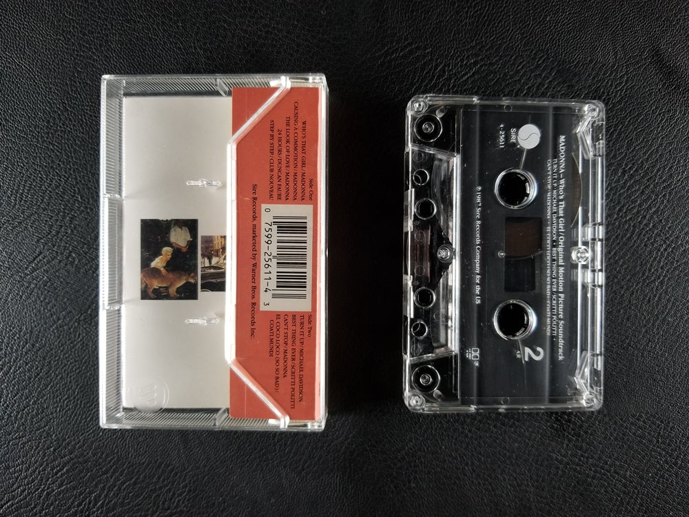 Madonna - Who's That Girl (Original Motion Picture Soundtrack) (1987, Cassette)