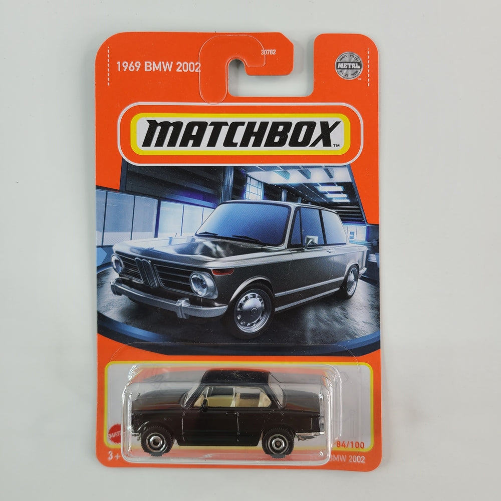 Matchbox - 1969 BMW 2002 (Black) [1-100: MBX Showroom - 84/100 (2021)]