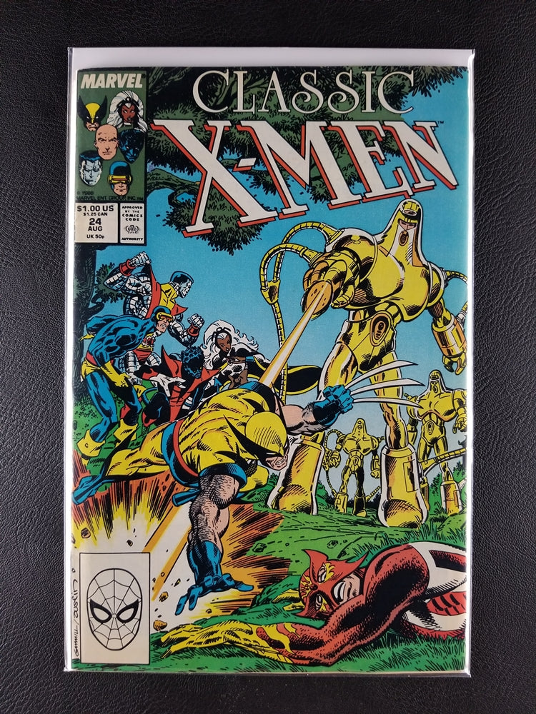 Classic X-Men #24 (Marvel, August 1988)