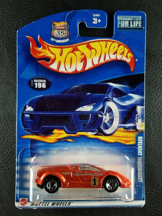 Hot Wheels - Lamborghini Countach (Orange)