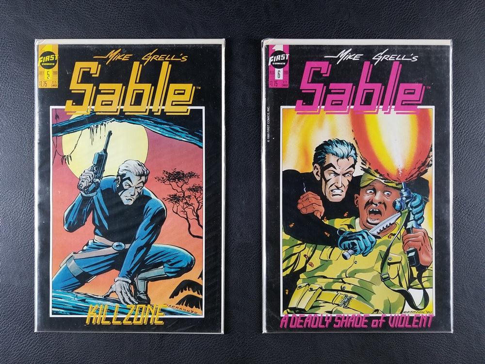 Mike Grell's Sable #1-10 Set (First Publishing, 1990)