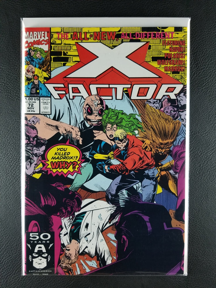 X-Factor [1st Series] #72 (Marvel, November 1991)