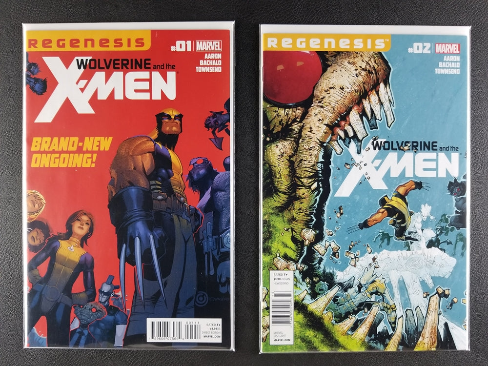 Wolverine and the X-Men #1A, 2A, 3A Set (Marvel, 2011-12)